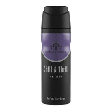 Buy Miriam Marvel's For Men Body Spray Chill & Thrill - 200ml in Pakistan