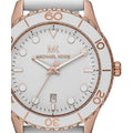 Buy Michael Kors Womens Quartz Runway White Silicone Strap White Dial 40mm Watch - Mk6853 in Pakistan