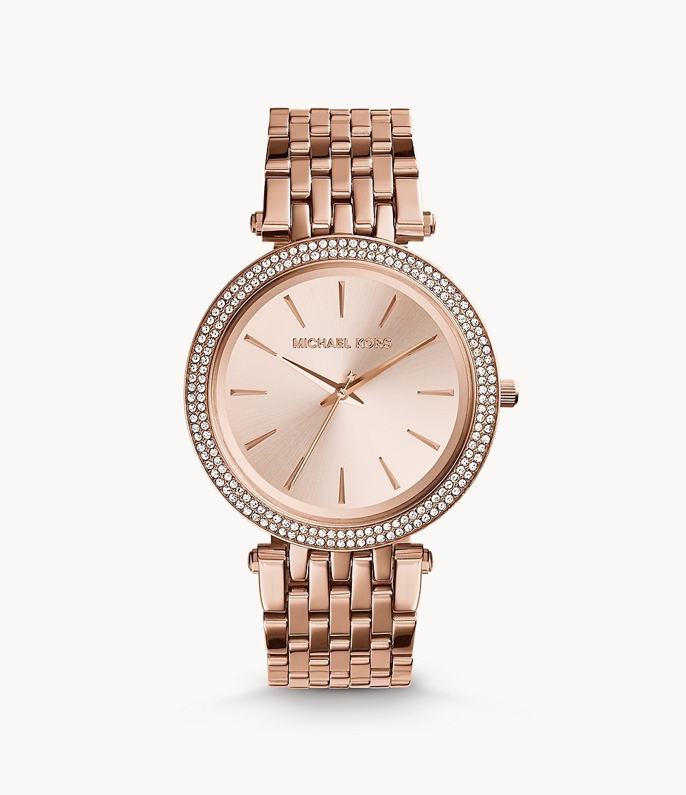 Buy Michael Kors Women’s Quartz Stainless Steel Rose Gold Dial 39mm Watch - MK3192 in Pakistan