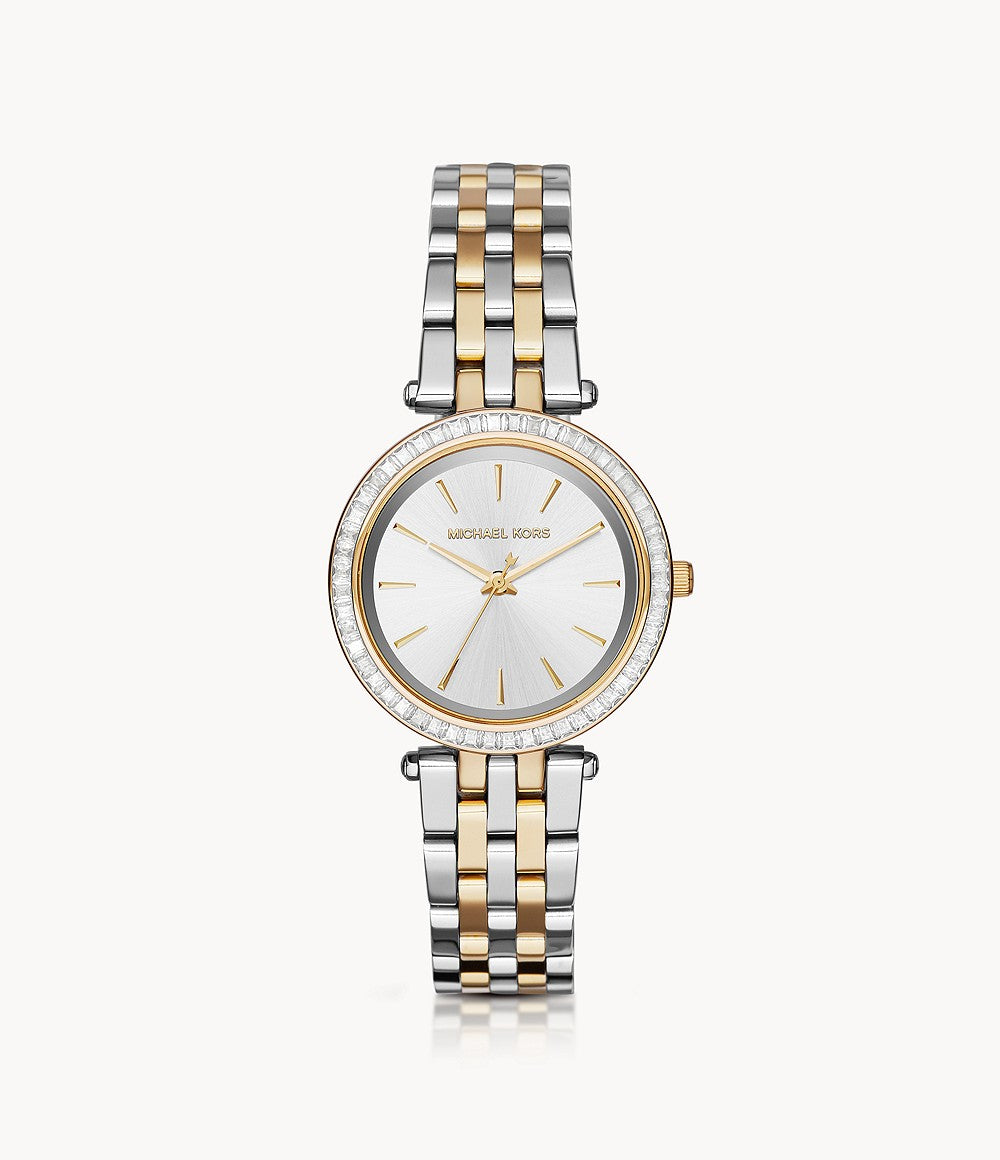 Buy Michael Kors Womens Quartz Stainless Steel Silver Dial 33mm Watch - Mk3405 in Pakistan