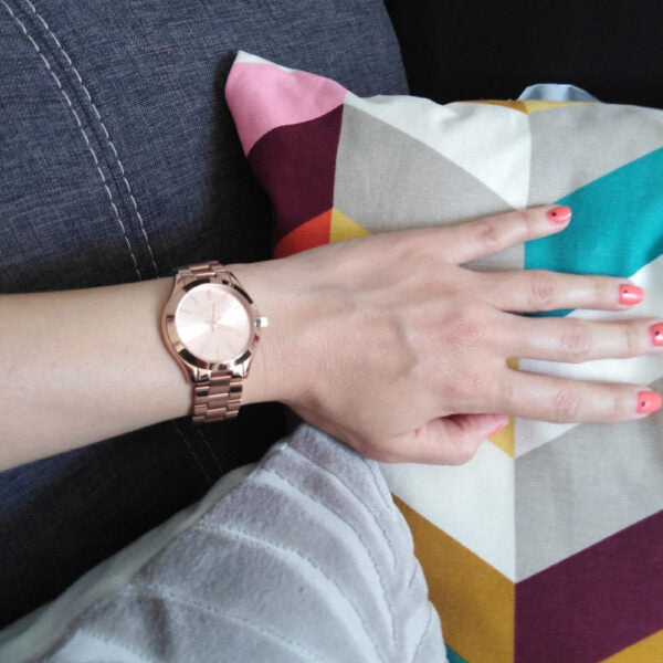 Buy Michael Kors Women’s Quartz Stainless Steel Rose Gold Dial 33mm Watch - MK3513 in Pakistan