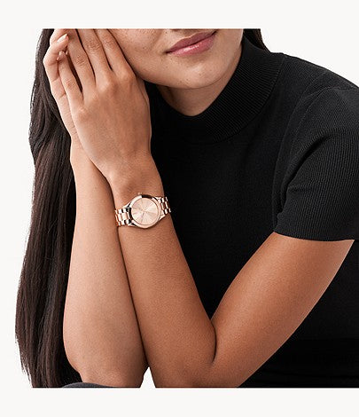 Buy Michael Kors Women’s Quartz Stainless Steel Rose Gold Dial 33mm Watch - MK3513 in Pakistan