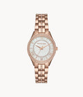 Buy Michael Kors Women's Lauryn Three-hand Rose Gold-tone Stainless Steel Watch - Mk3716 in Pakistan
