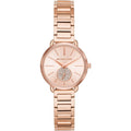 Buy Michael Kors Quartz Stainless Steel Rose Gold Dial 28mm Watch for Women - Mk3839 in Pakistan