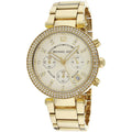 Buy Michael Kors Womens Quartz Stainless Steel Champagne Dial 39mm Watch - Mk5354 in Pakistan