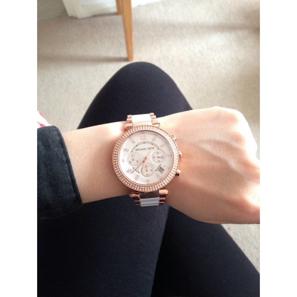 Buy Michael Kors Womens Quartz Stainless Steel White Dial 38mm Watch - Mk5774 in Pakistan