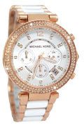 Buy Michael Kors Womens Quartz Stainless Steel White Dial 38mm Watch - Mk5774 in Pakistan