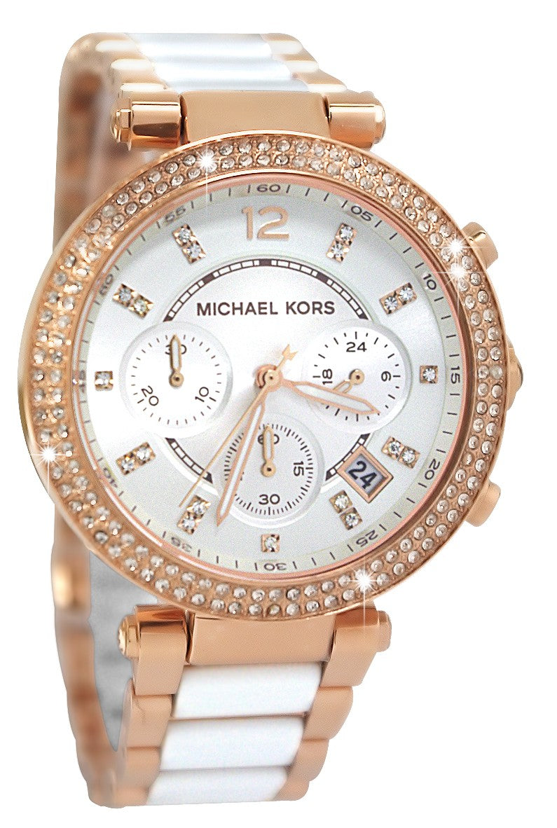 Buy Michael Kors Womens Quartz Stainless Steel White Dial 38mm Watch - Mk5774 in Pakistan