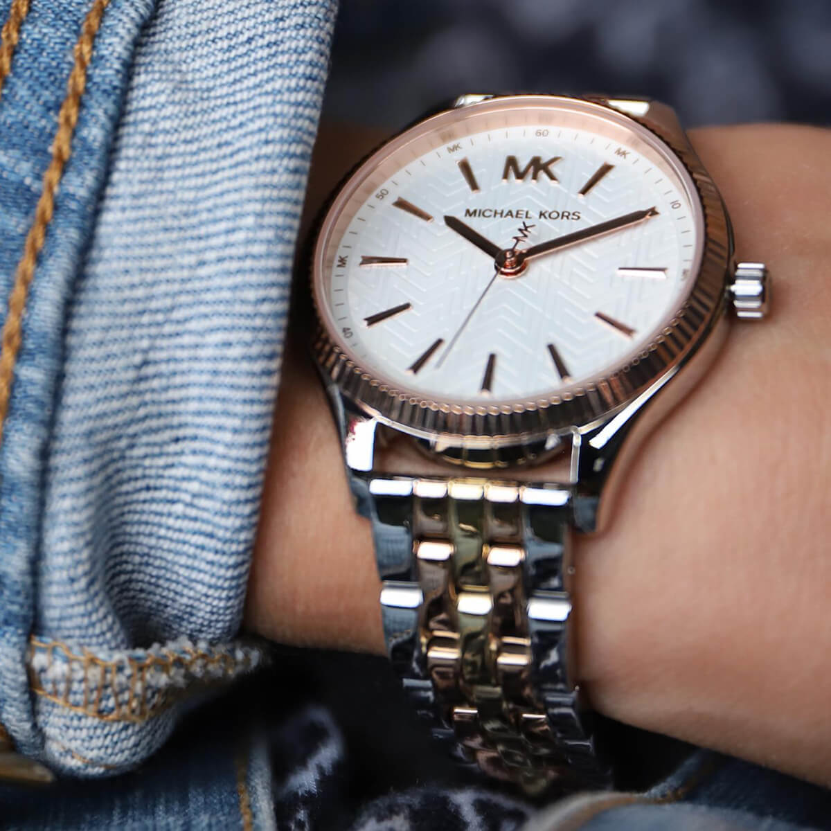 Buy Michael Kors Women’s Quartz Stainless Steel White Dial 36mm Watch - MK6642 in Pakistan