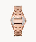 Buy Michael Kors Womens Quartz Whitney Rose Gold Stainless Steel White Dial 38mm Watch - Mk6694 in Pakistan