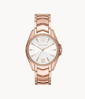 Buy Michael Kors Womens Quartz Whitney Rose Gold Stainless Steel White Dial 38mm Watch - Mk6694 in Pakistan