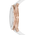 Buy Michael Kors Womens Quartz Runway White Silicone Strap White Dial 40mm Watch - Mk6853 in Pakistan