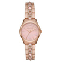 Buy Michael Kors Womens Quartz Runway Stainless Steel Pink Dial 28mm Watch - Mk6856 in Pakistan