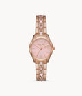 Buy Michael Kors Womens Quartz Runway Stainless Steel Pink Dial 28mm Watch - Mk6856 in Pakistan