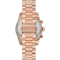 Buy Michael Kors Womens Quartz Lexington Rose Gold Stainless Steel Grey Dial 38mm Watch - Mk7217 in Pakistan