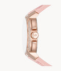 Buy Michael Kors Womens Quartz Sidney Pink Silicone Strap White Dial 42mm Watch - Mk7222 in Pakistan