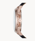 Buy Michael Kors Men’s Chronograph Quartz Leather Strap Black Dial 45mm Watch - MK8535 in Pakistan