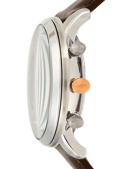 Buy Fossil Men's Chronograph Quartz Brown Leather Strap Grey Dial 44mm Watch FS5408 in Pakistan