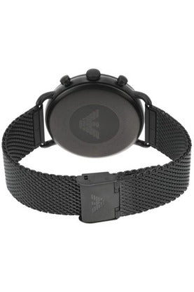 Buy Emporio Armani Men's Chronograph Quartz Stainless Steel Black Dial 43mm Watch AR11264 in Pakistan