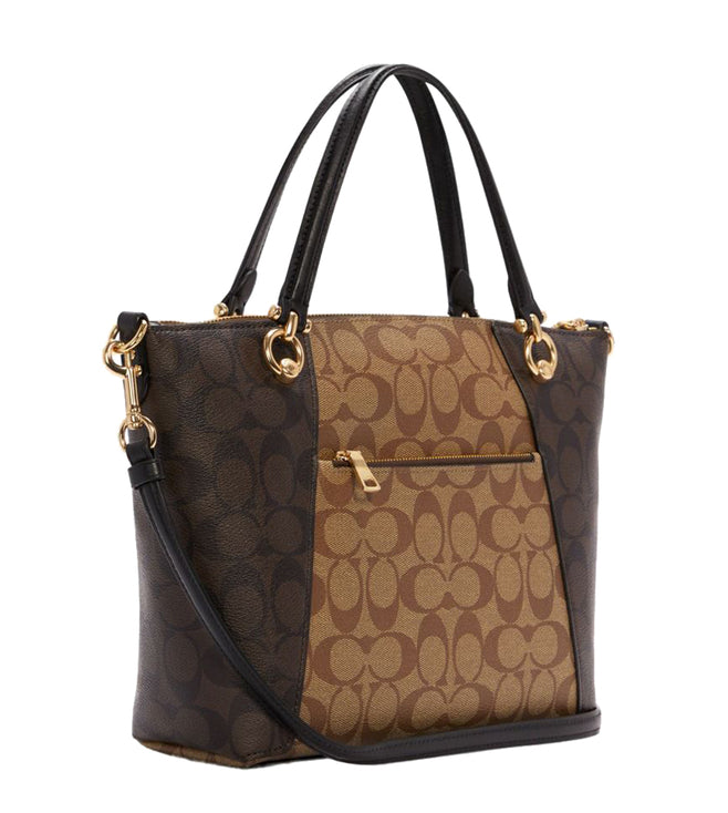 Buy Coach Kacey Satchel in Signature Canvas Bag Small in Pakistan