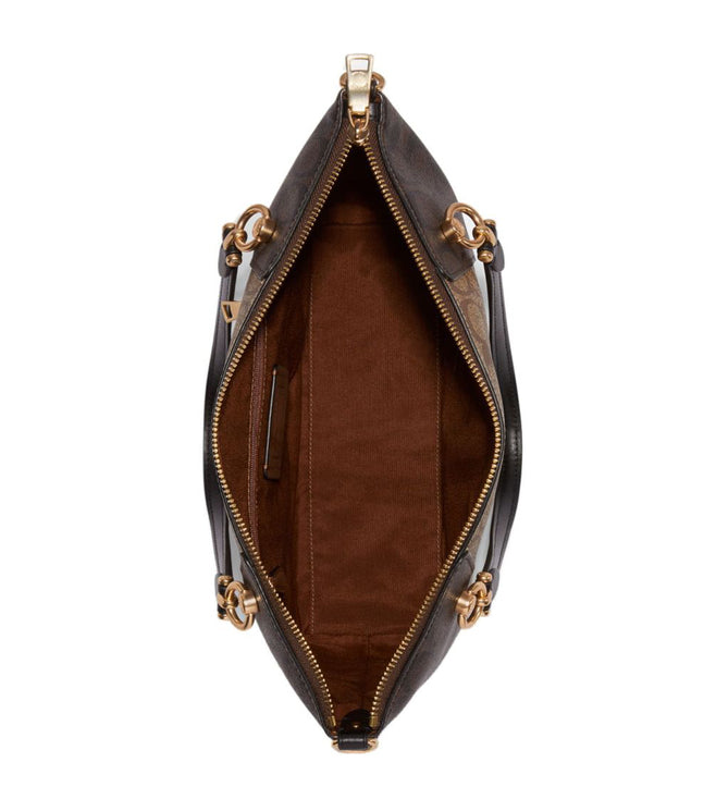 Buy Coach Kacey Satchel in Signature Canvas Bag Small in Pakistan
