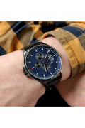 Buy Tommy Hilfiger Quartz Leather Strap Blue Dial 44mm Watch for Men - 1791616 in Pakistan