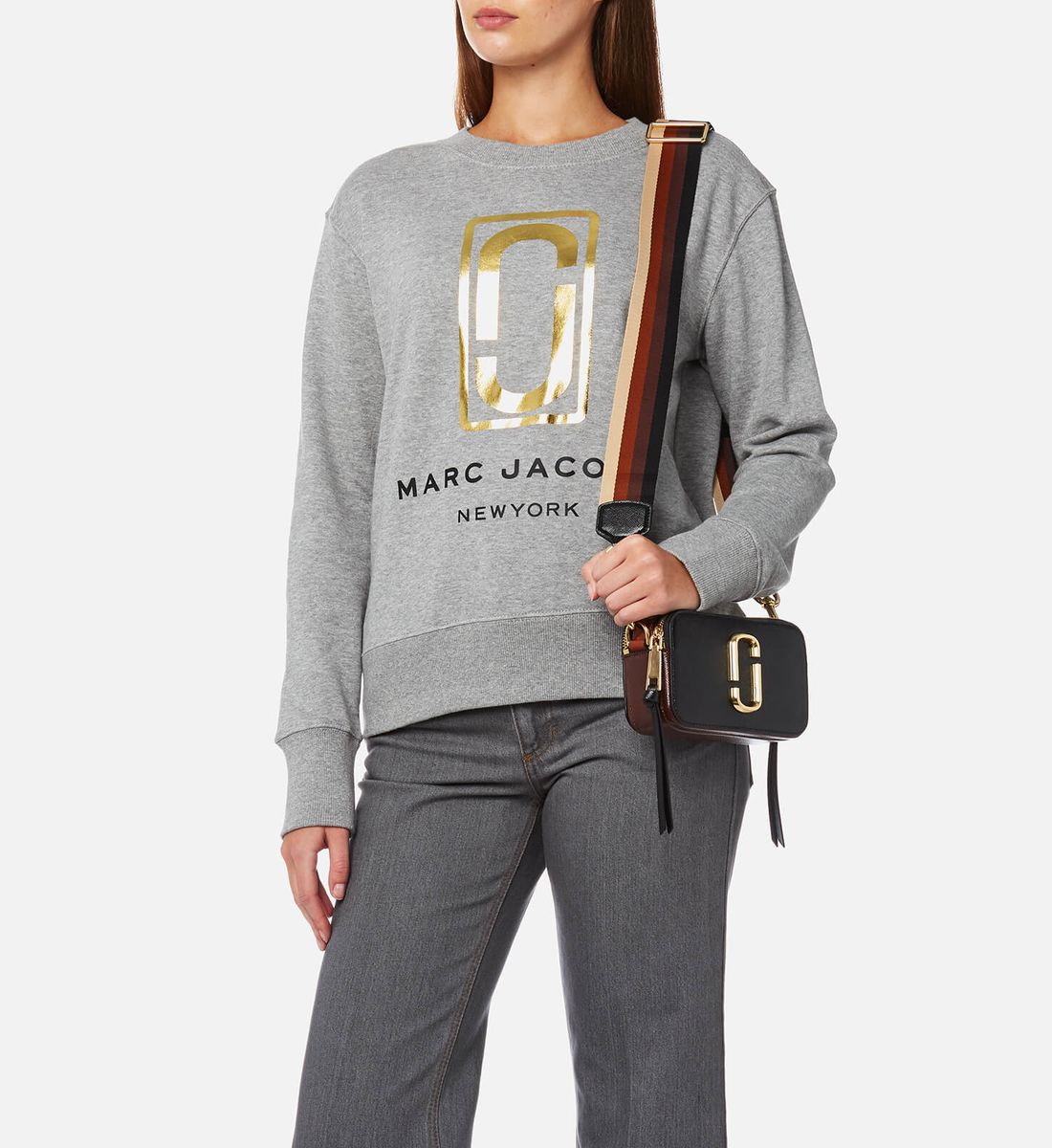 Buy Marc Jacobs The Snap Shot Bag Small - Black Chocolate in Pakistan