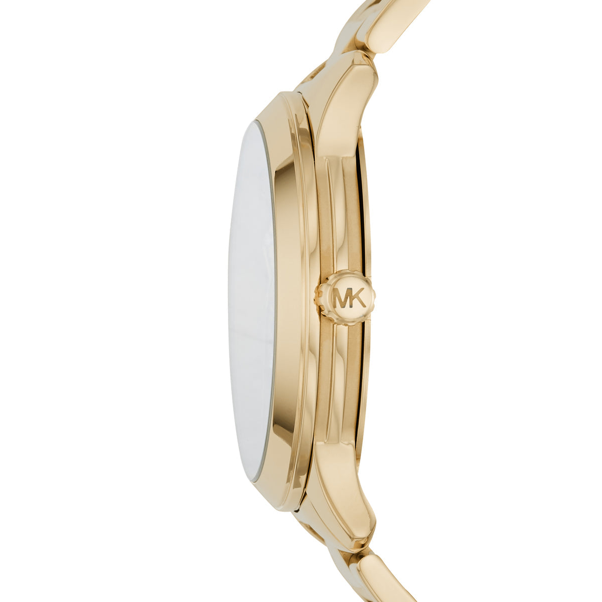 Buy Michael Kors Womens Quartz Runway Gold Stainless Steel Black Dial 38mm Watch - Mk6682 in Pakistan