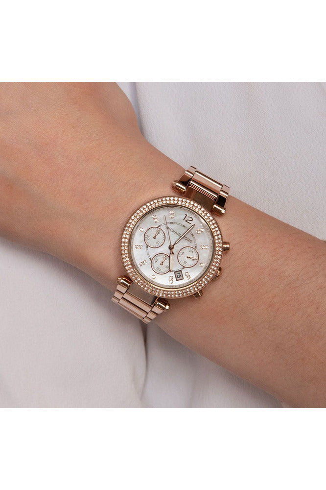 Buy Michael Kors Women’s Quartz Stainless Steel Mother of pearl Dial 39mm Watch - 5491 in Pakistan