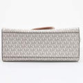Buy Michael Kors White Tan Signature Coated Canvas and Leather Carmen Satchel Bag Small in Pakistan
