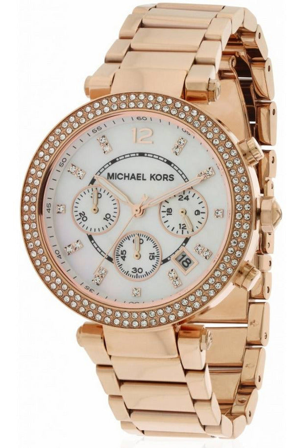 Buy Michael Kors Women’s Quartz Stainless Steel Mother of pearl Dial 39mm Watch - 5491 in Pakistan