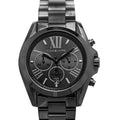 Buy Michael Kors Unisex Chronograph Quartz Bradshaw Black Stainless Steel Black Dial 42mm Watch - Mk5550 in Pakistan