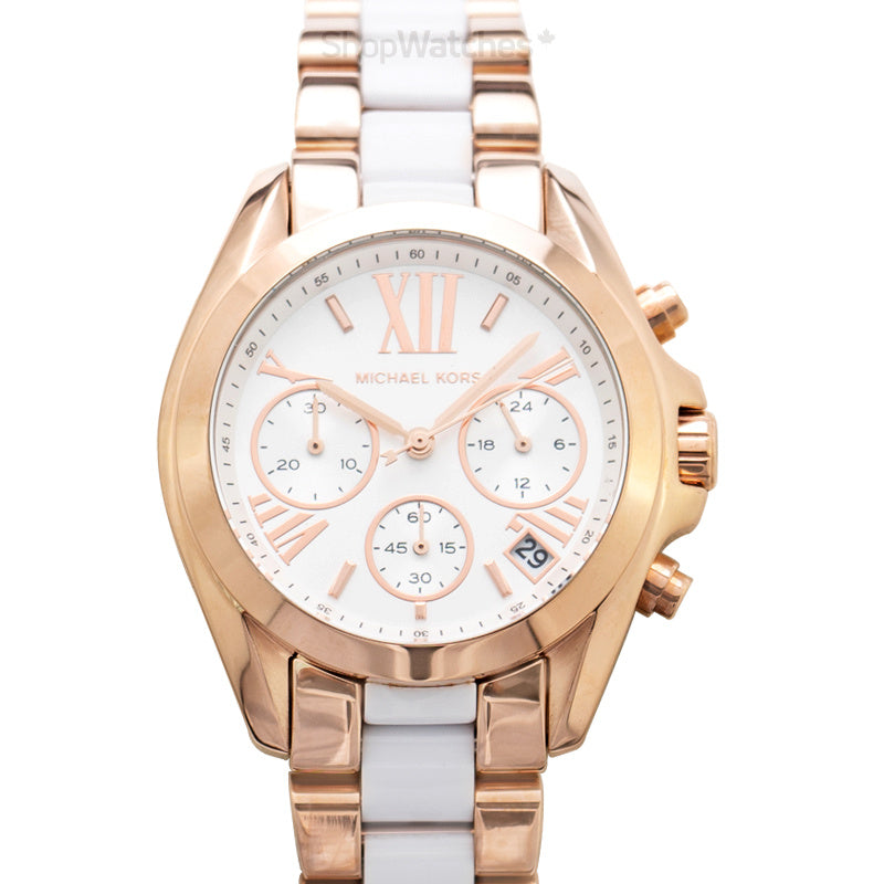 Buy Michael Kors Womens Quartz Bradshaw Stainless Steel White Dial 36mm Watch - Mk5907 in Pakistan