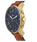 Buy Fossil Men's Quartz Brown Leather Strap Blue Dial 44mm Watch FS5268 in Pakistan