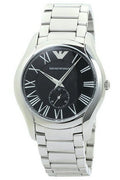 Buy Emporio Armani Men's Stainless Steel Black Dial 43mm Watch AR1706 in Pakistan