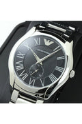 Buy Emporio Armani Men's Stainless Steel Black Dial 43mm Watch AR1706 in Pakistan