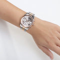 Buy Michael Kors Womens Quartz Lexington Stainless Steel Strap Silver Dial 38mm Watch - Mk5735 in Pakistan