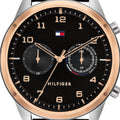 Buy Tommy Hilfiger Quartz Leather Strap Black Dial 44mm Watch for Men - 1791786 in Pakistan