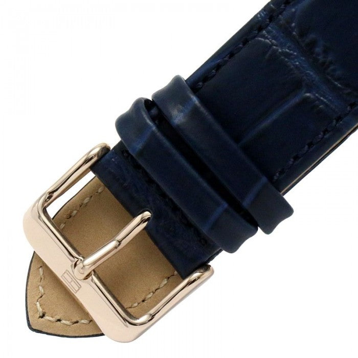 Buy Tommy Hilfiger Mens Quartz Leather Strap Blue Dial 44mm Watch - 1710451 in Pakistan