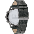 Buy Tommy Hilfiger Mens Quartz Leather Strap Black Dial 44mm Watch - 1710395 in Pakistan