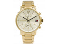 Buy Tommy Hilfiger Mens Quartz Gold Stainless Steel Gold Dial 44mm Watch - 1710415 in Pakistan