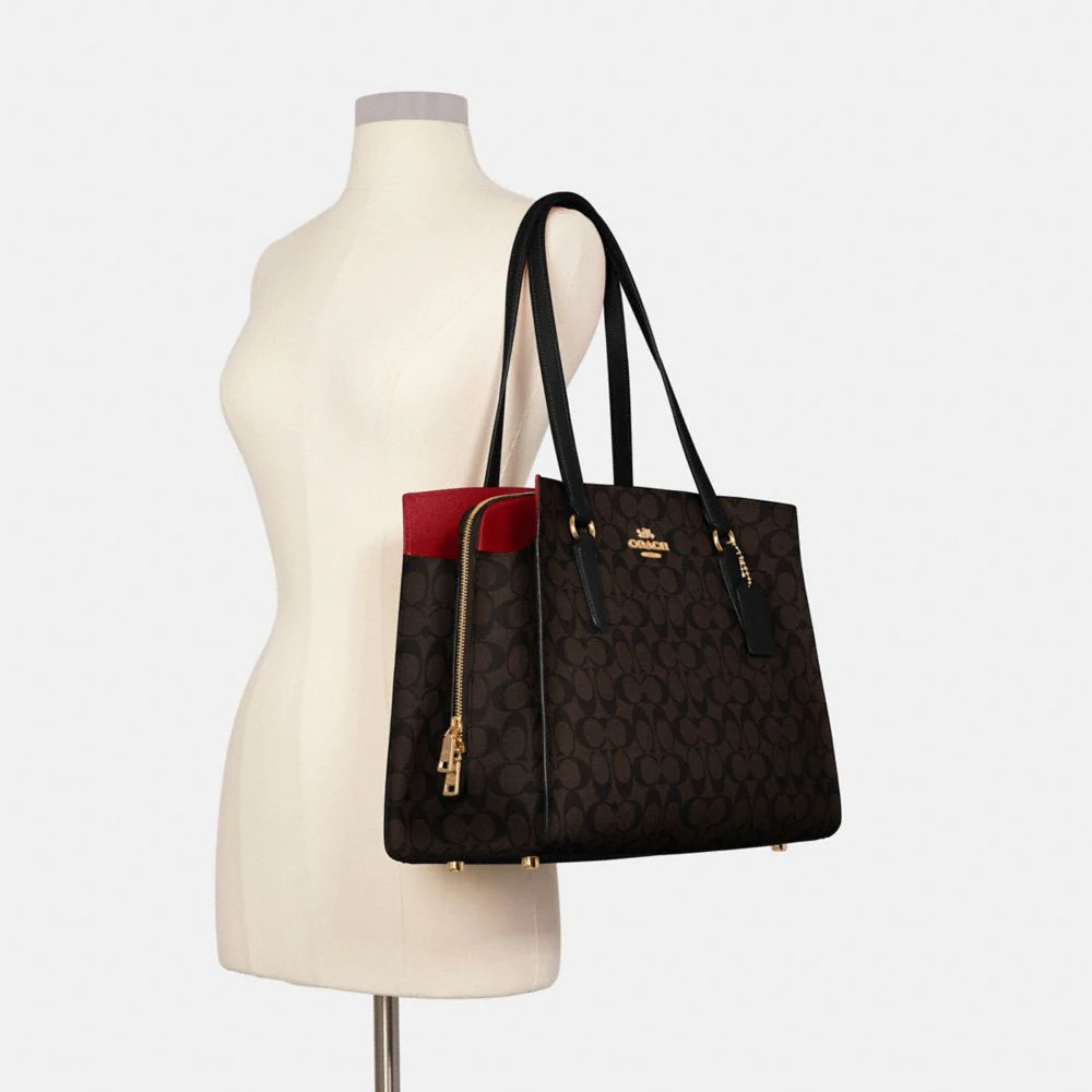 Buy Coach Tatum Carry All Bag Large - Signature Brown in Pakistan