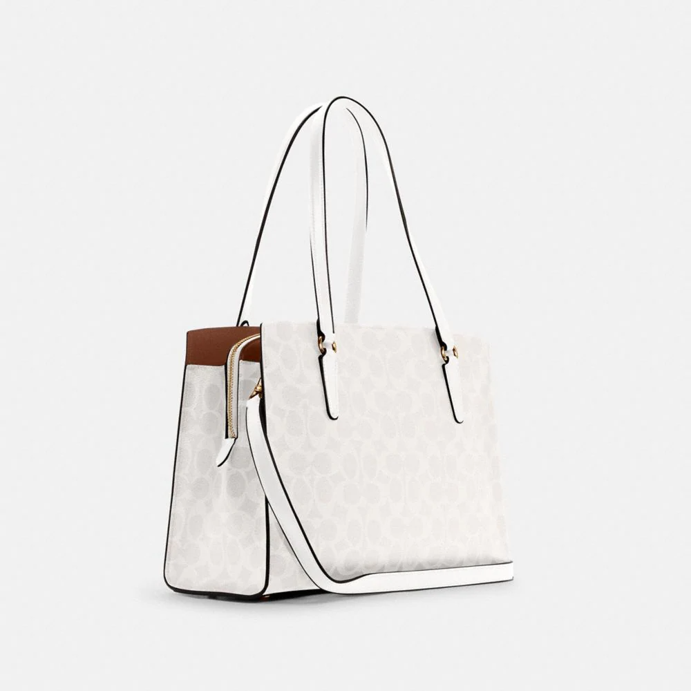 Buy Coach Tatum Carry All Bag Large - Glacier White in Pakistan