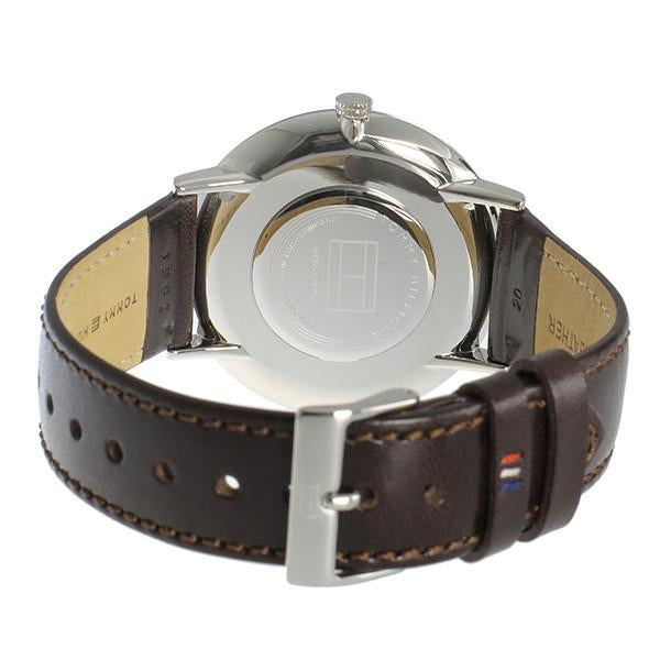 Buy Tommy Hilfiger Quartz Leather Strap Grey Dial 40mm Watch for Men - 1710352 in Pakistan