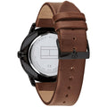 Buy Tommy Hilfiger Mens Quartz Leather Strap Black Dial 44mm Watch - 1791604 in Pakistan