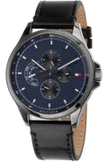 Buy Tommy Hilfiger Quartz Leather Strap Blue Dial 44mm Watch for Men - 1791616 in Pakistan