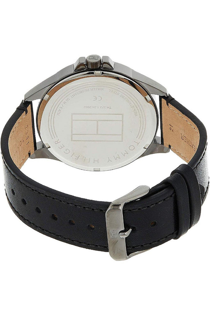 Buy Tommy Hilfiger Quartz Leather Strap Blue Dial 44mm Watch for Men - 1791616 in Pakistan