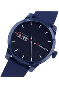 Buy Tommy Hilfiger Quartz Silicone Strap Blue Dial 42mm Watch for Men - 1791381 in Pakistan