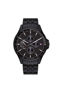 Buy Tommy Hilfiger Chronograph Quartz Stainless Steel Black Dial 44mm Watch for Men - 1791611 in Pakistan