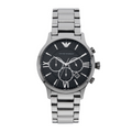 Buy Emporio Armani Men's Chronograph Stainless Steel Black Dial 44mm Watch AR11208 in Pakistan